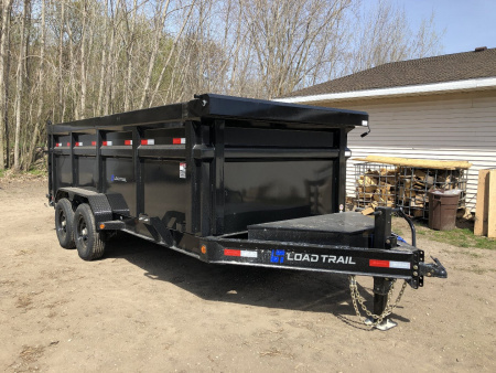 New 2026 Load Trail 14' 14K W/ 4' SIDES Dump Trailer