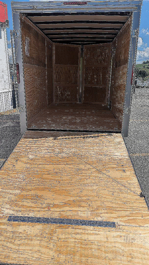 New 2026 Homesteader 6x12 Intrepid V-Nose Cargo Trailer w/ Ramp Door