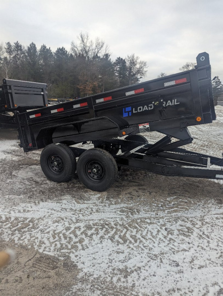 New 2026 LOAD TRAIL 83X16 14k DUMP TRAILER LO PRO 2FT WALL Dump Trailer