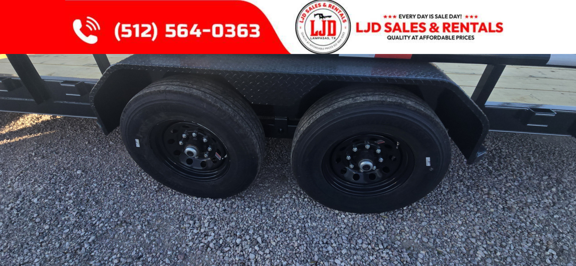 New 2026 Golden Arm - 83" x 24' - Pipe Top - Equipment Trailer