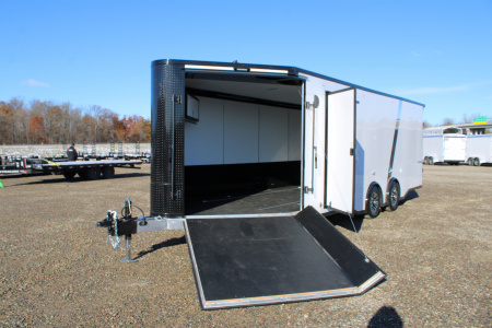 New 2025 Impact Trailers 8.5X27 ENCLOSED ALL SPORT SNOW MOBILE TRAILER Snowmobile Trailer