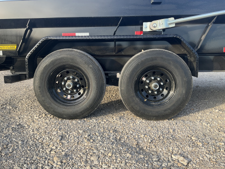 New 2026 Big Tex 83″ x 14′ Bumper Pull Tandem Axle Low Profile Telescopic Dump w/ 24″ Sides – TD X-Series Package