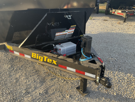New 2026 Big Tex 83″ x 14′ Bumper Pull Tandem Axle Low Profile Telescopic Dump w/ 48″ Sides – TD X-Series Package