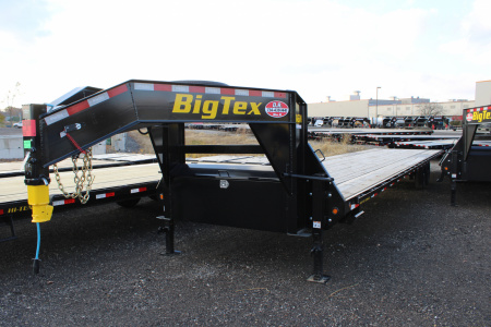 New 2026 Big Tex Trailers 40' SR 15.9K GVWR GOOSENECK Equipment Trailer