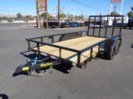 New 2026 Big Tex Trailer * 60PI-14 * 14ft Tandem Axle Utility Trailer