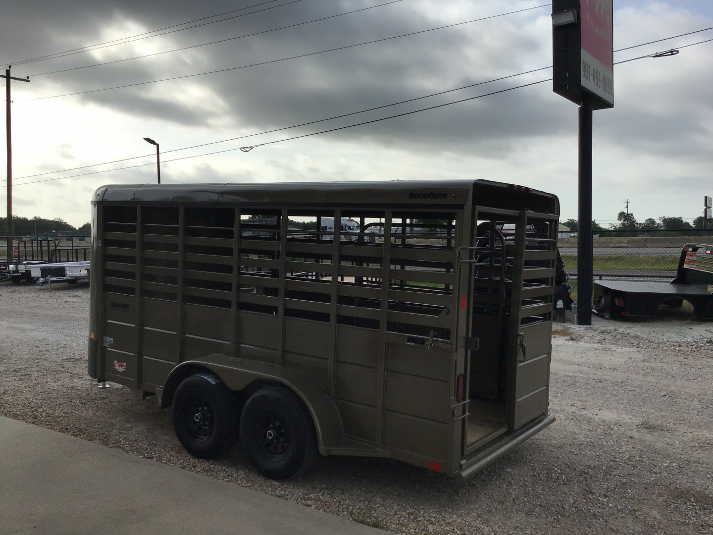 New 2026 Good Guys 6'x16' BP Livestock Trailer - Rancher Series