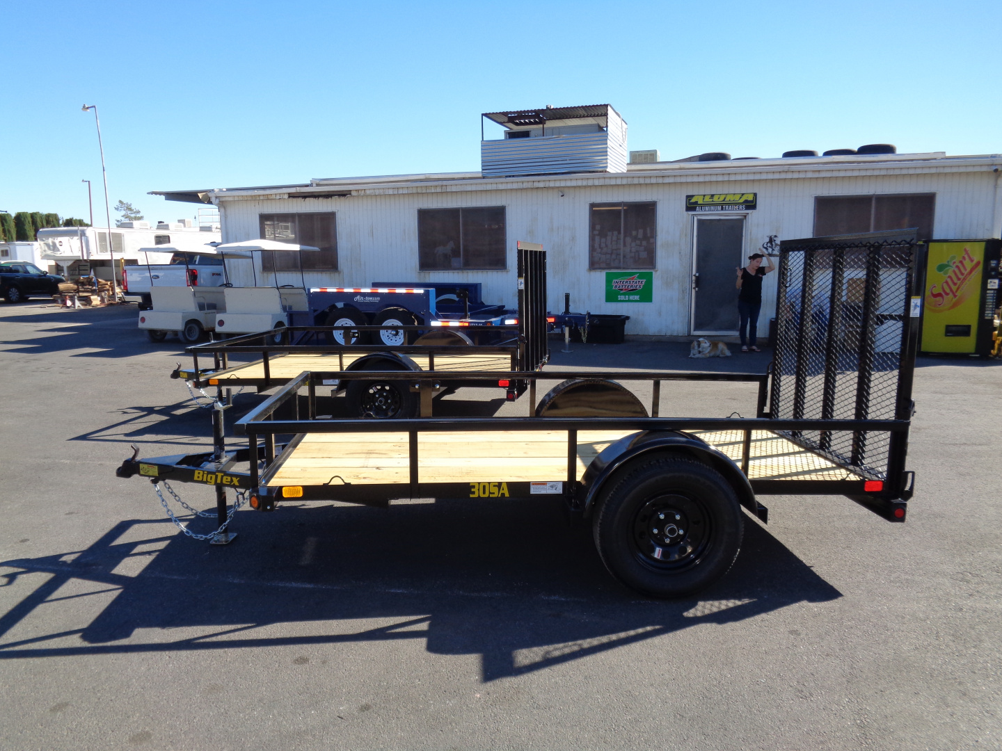 New 2026 BIG TEX Trailer * 30SA-10 * 10Ft Single Axle Utility Trailer