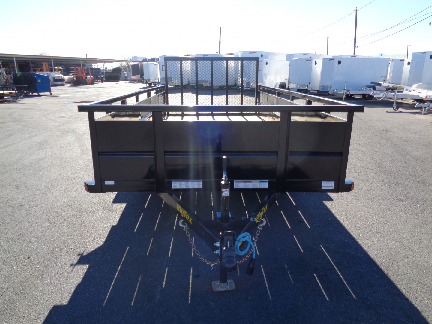 New 2026 Big Tex Trailers * 70TV-16 * 16Ft Tandem Axle Landscape Trailer w/ Ramp Gate