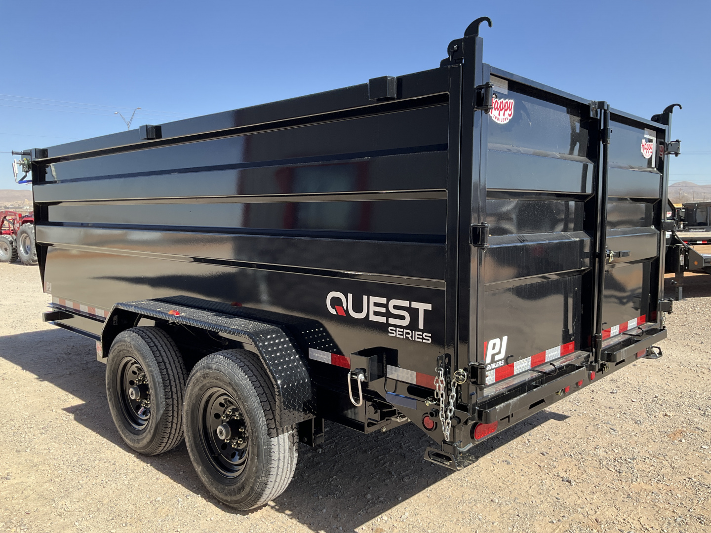 New 2026 PJ 83"x14' BP Tandem Axle Dump w/ 48" Sides – D7