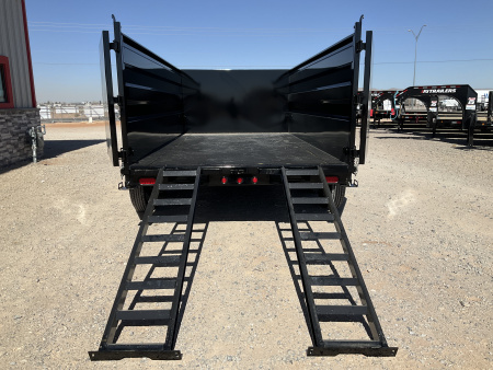 New 2026 PJ 83"x14' BP Tandem Axle Dump w/ 48" Sides – D7