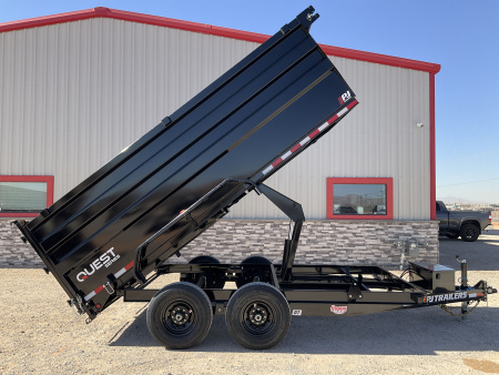 New 2026 PJ 83"x14' BP Tandem Axle Dump w/ 48" Sides – D7