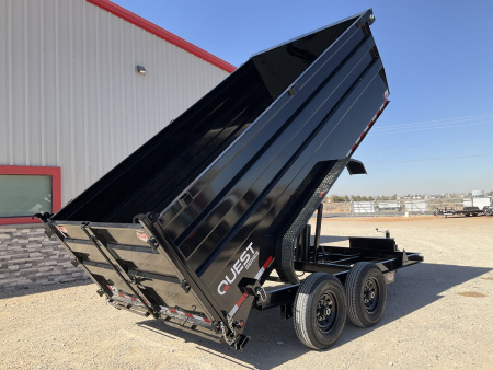 New 2026 PJ 83"x14' BP Tandem Axle Dump w/ 48" Sides – D7