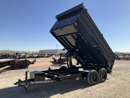 New 2026 PJ 83"x14' BP Tandem Axle Dump w/ 48" Sides – D7