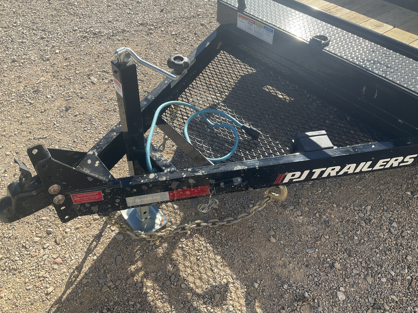 New 2026 PJ 81"x16' Single Axle HD Tilt Trailer – T1