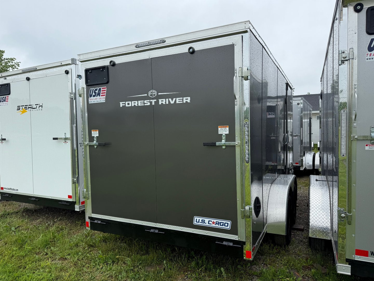 New 2026 US CARGO 7 X 14 Cargo / Enclosed Trailer with 6ft 6in Screwless Exterior