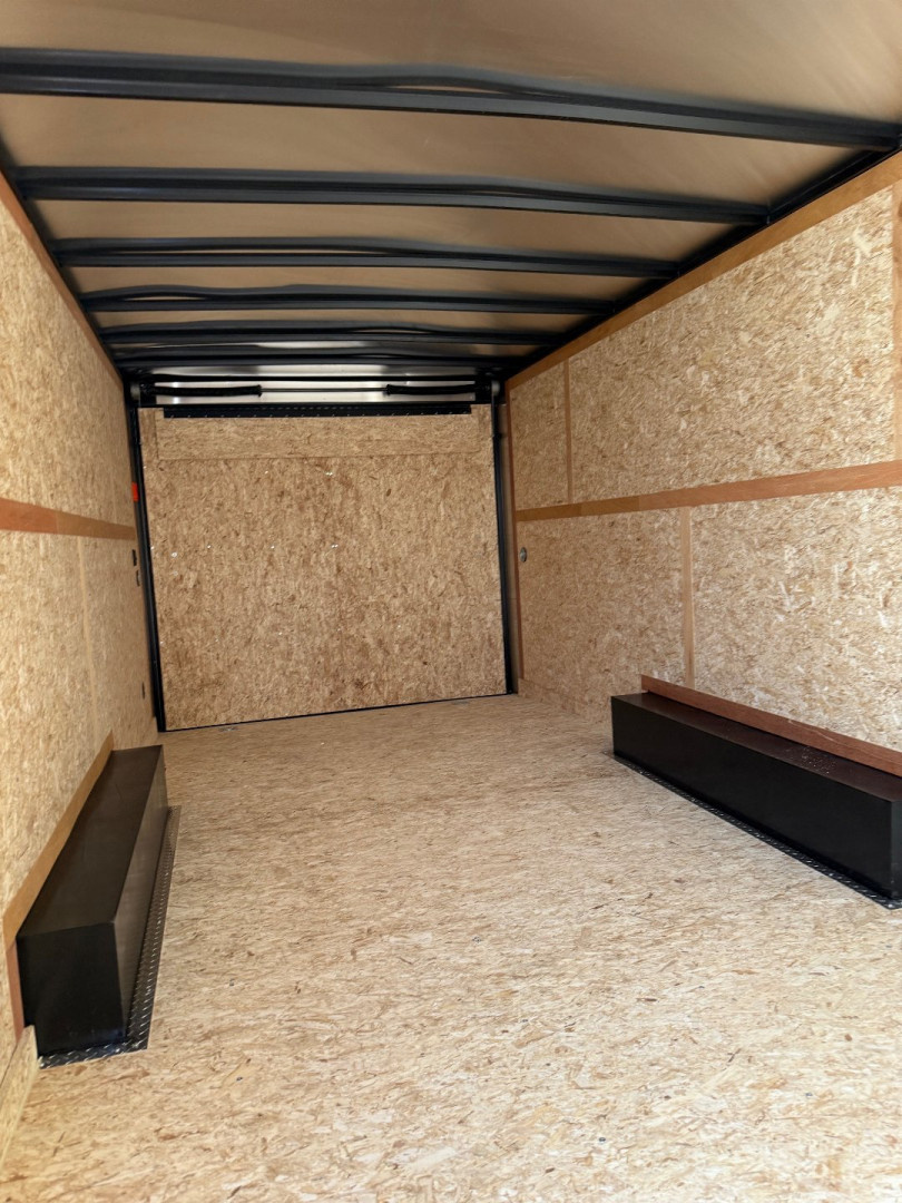 New 2026 US Cargo 8.5 x 20 Enclosed Car Hauler with Ramp 7K GVW with 7ft interior - SCREWLESS