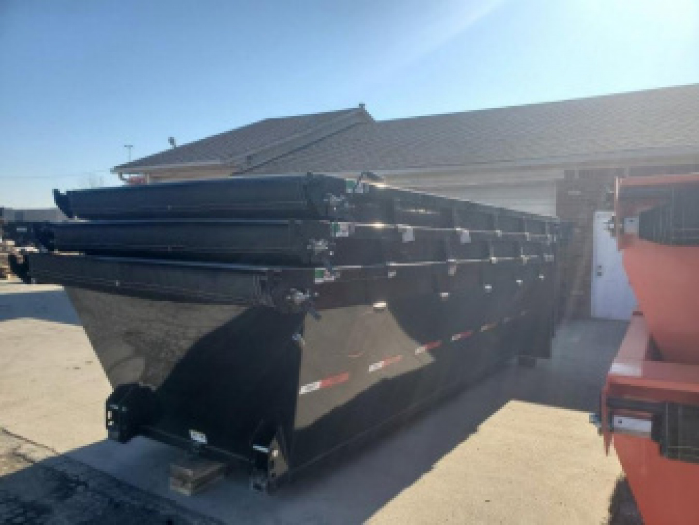 New 2026 Horizon Trailers 16' HDZ Dumpster Dump Bin 83X16 BIN ONLY