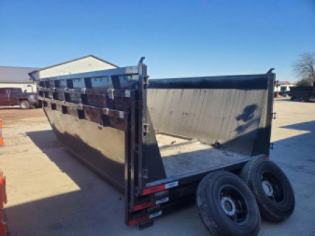 New 2026 Horizon Trailers 16' HDZ Dumpster Dump Bin 83X16 BIN ONLY