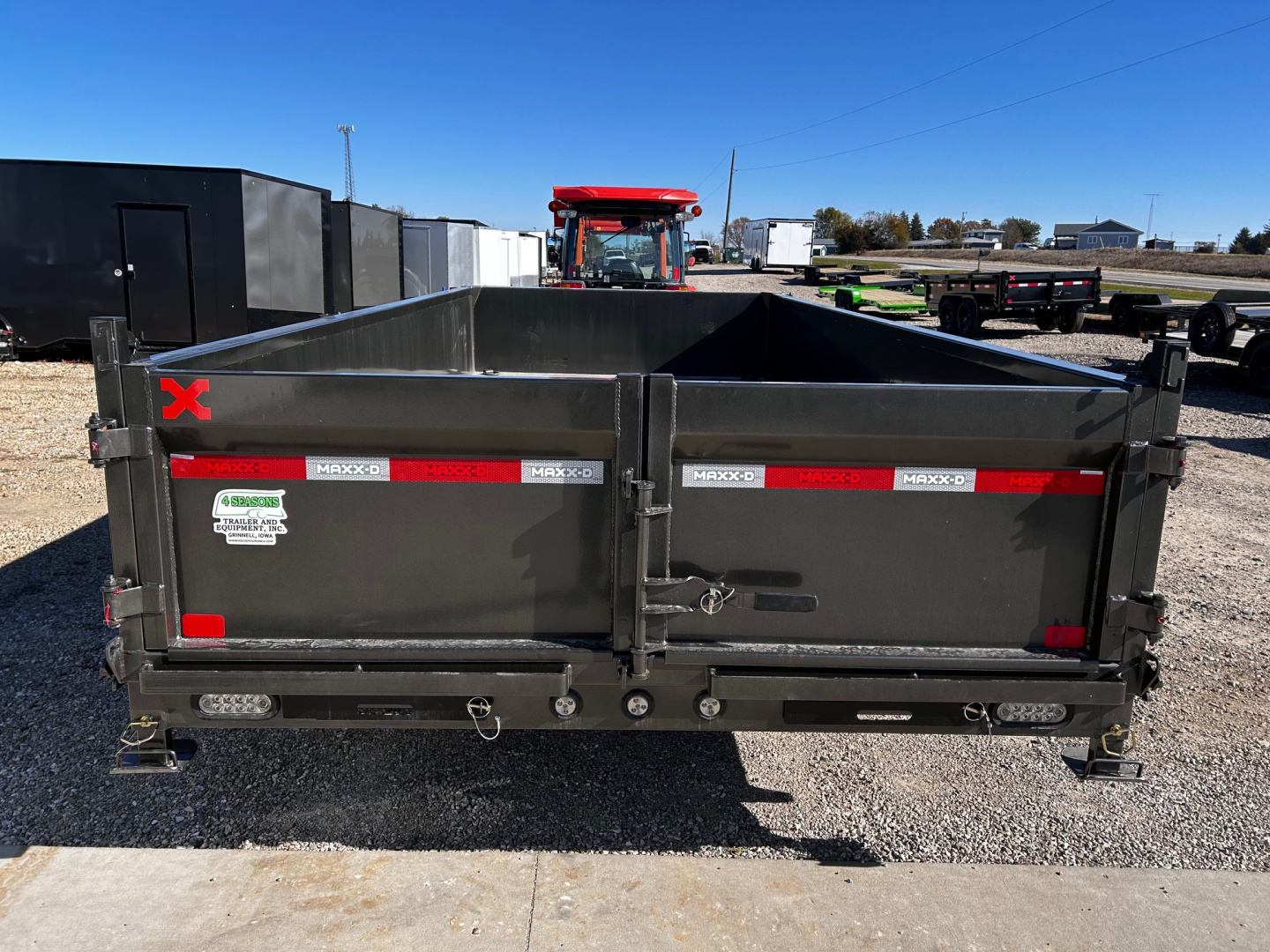 New SALE$$ 2026 MAXXD MAXXD DJX 83"X16' 16K GVWR HD 7 GA FLOOR HYDRAULIC JACK Dump Trailer