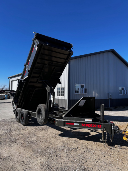 New SALE$$ 2026 MAXXD MAXXD DJX 83"X16' 16K GVWR HD 7 GA FLOOR HYDRAULIC JACK Dump Trailer