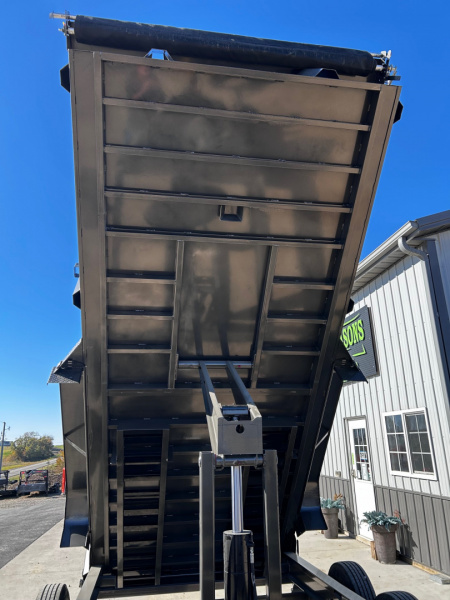 New SALE$$ 2026 MAXXD MAXXD DJX 83"X16' 16K GVWR HD 7 GA FLOOR HYDRAULIC JACK Dump Trailer