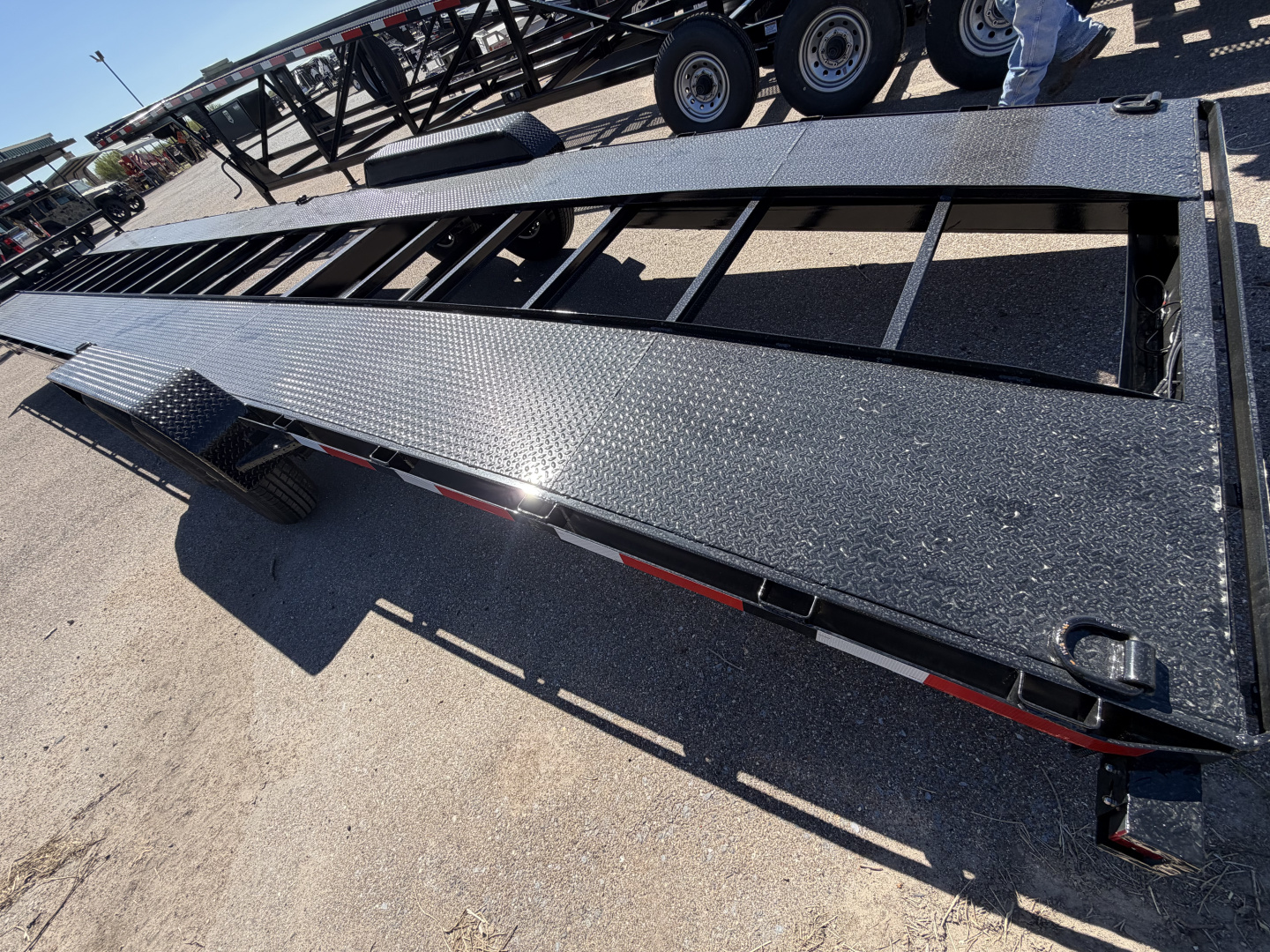 New 2026 Texas Pride Trailers 36ft Bumper Pull 2 Car Hauler