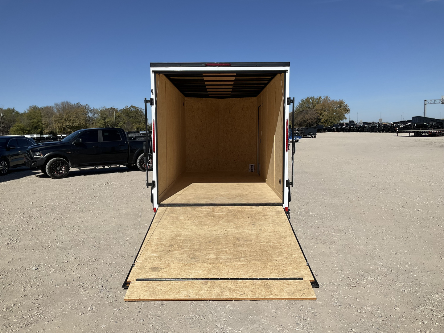 New 2026 Compass 7'x16' Enclosed Cargo Trailer - Indigo DLX