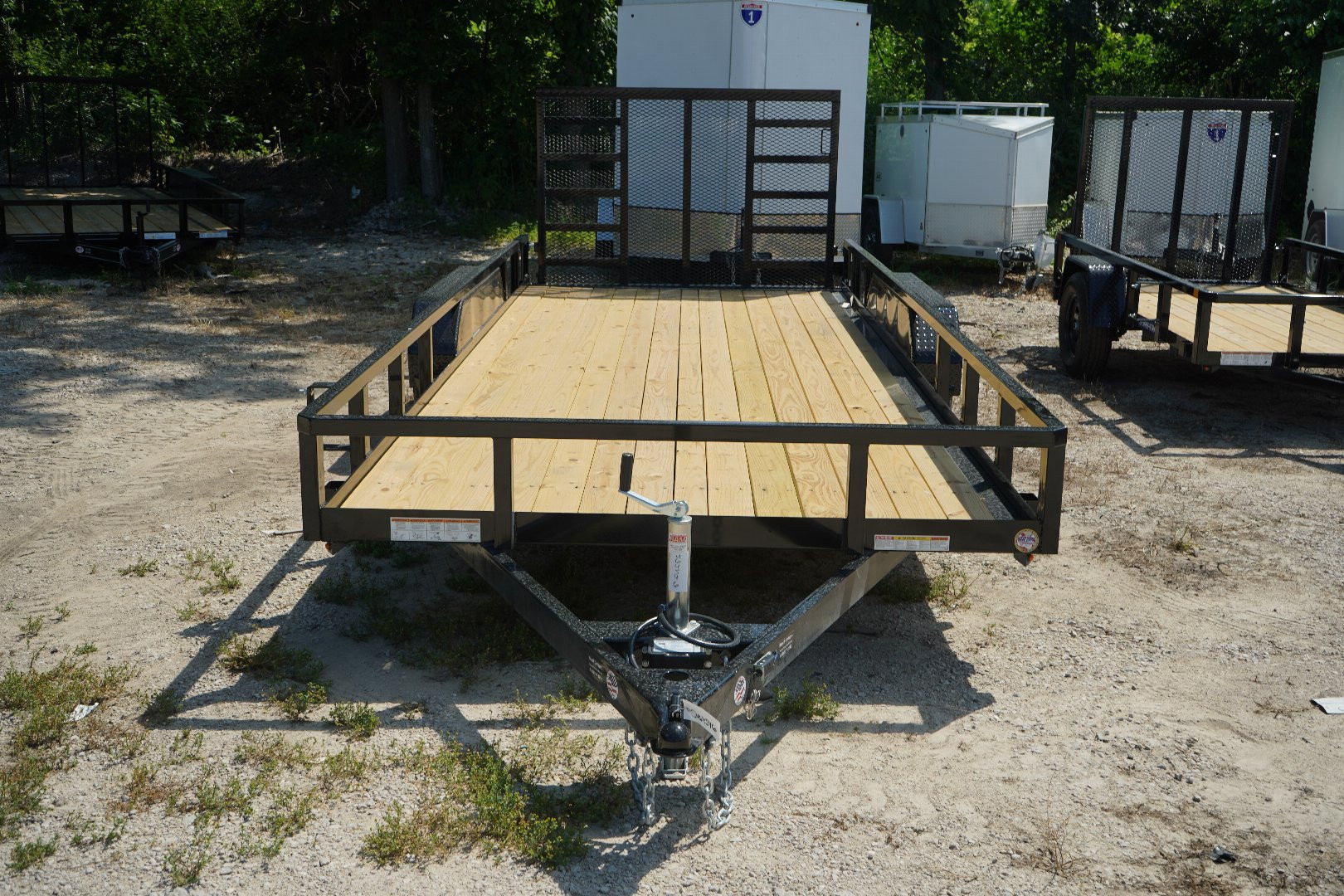 New 2026 Sure-Trac 7 x 16 Tube Top Utility Trailer 7K