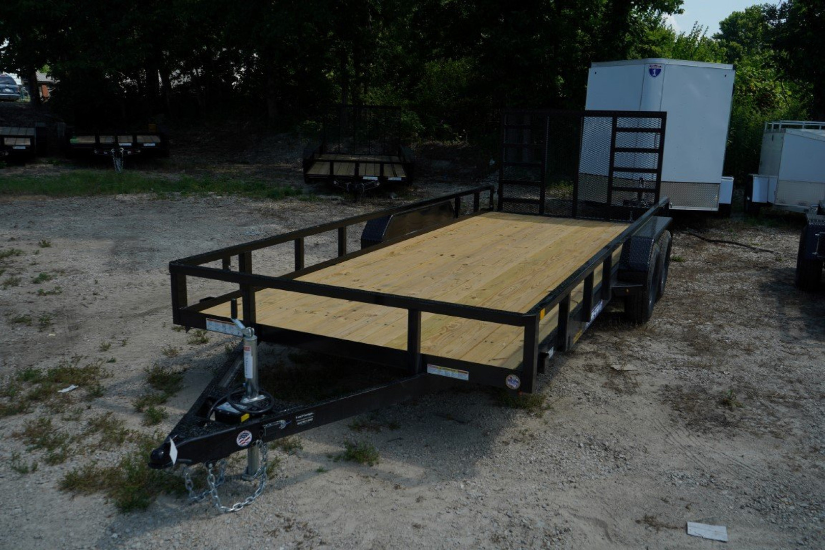 New 2026 Sure-Trac 7 x 16 Tube Top Utility Trailer 7K