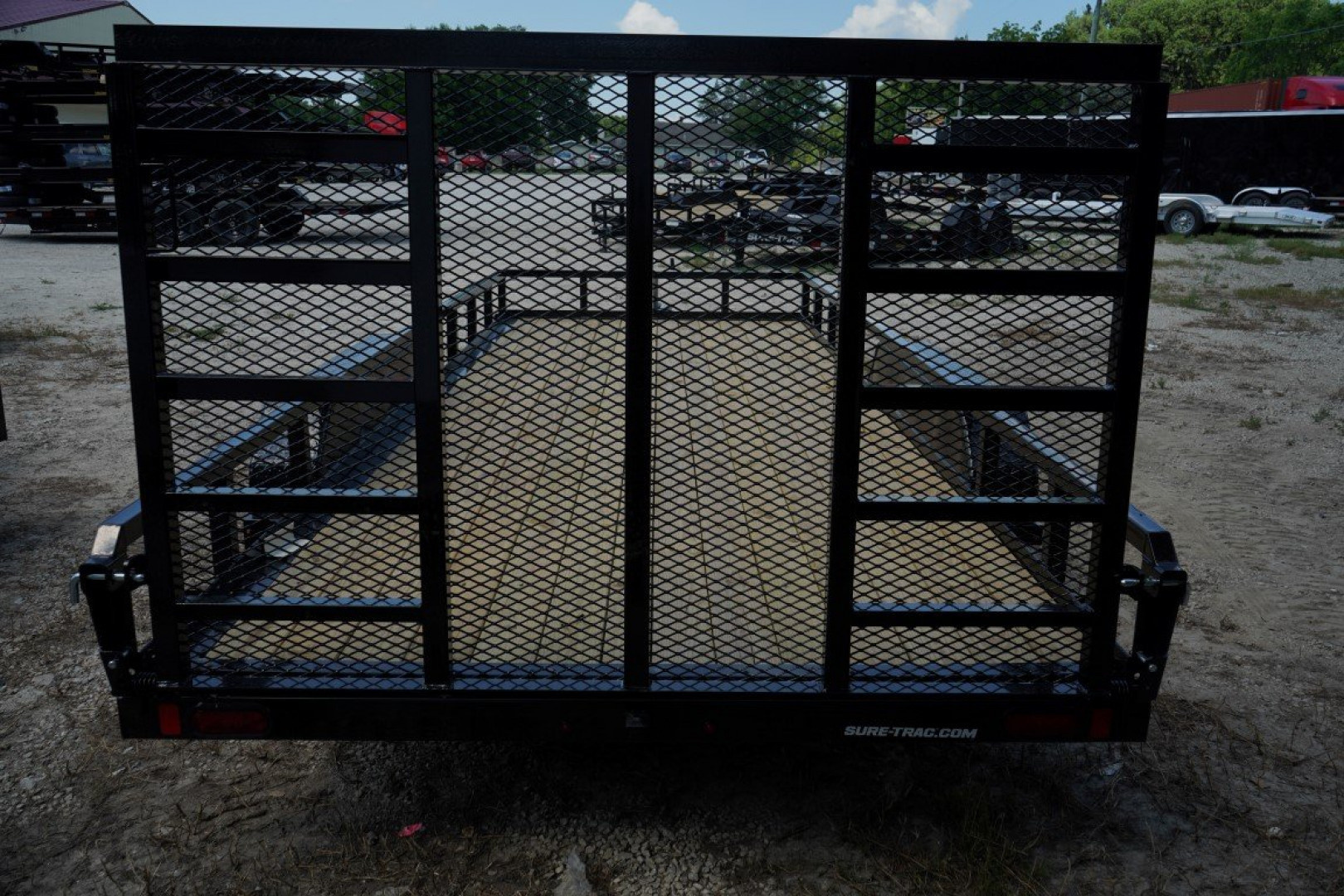 New 2026 Sure-Trac 7 x 16 Tube Top Utility Trailer 7K