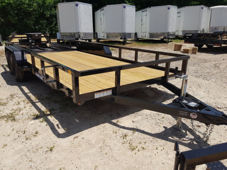 New 2026 Sure-Trac 7 x 16 Tube Top Utility Trailer 7K