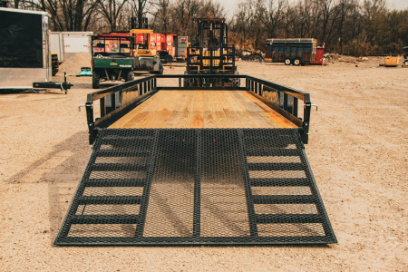 New 2026 Sure-Trac 7 x 16 Tube Top Utility Trailer 7K