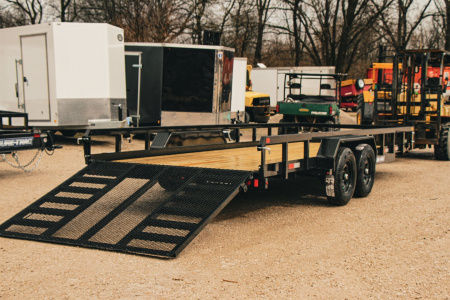 New 2026 Sure-Trac 7 x 16 Tube Top Utility Trailer 7K