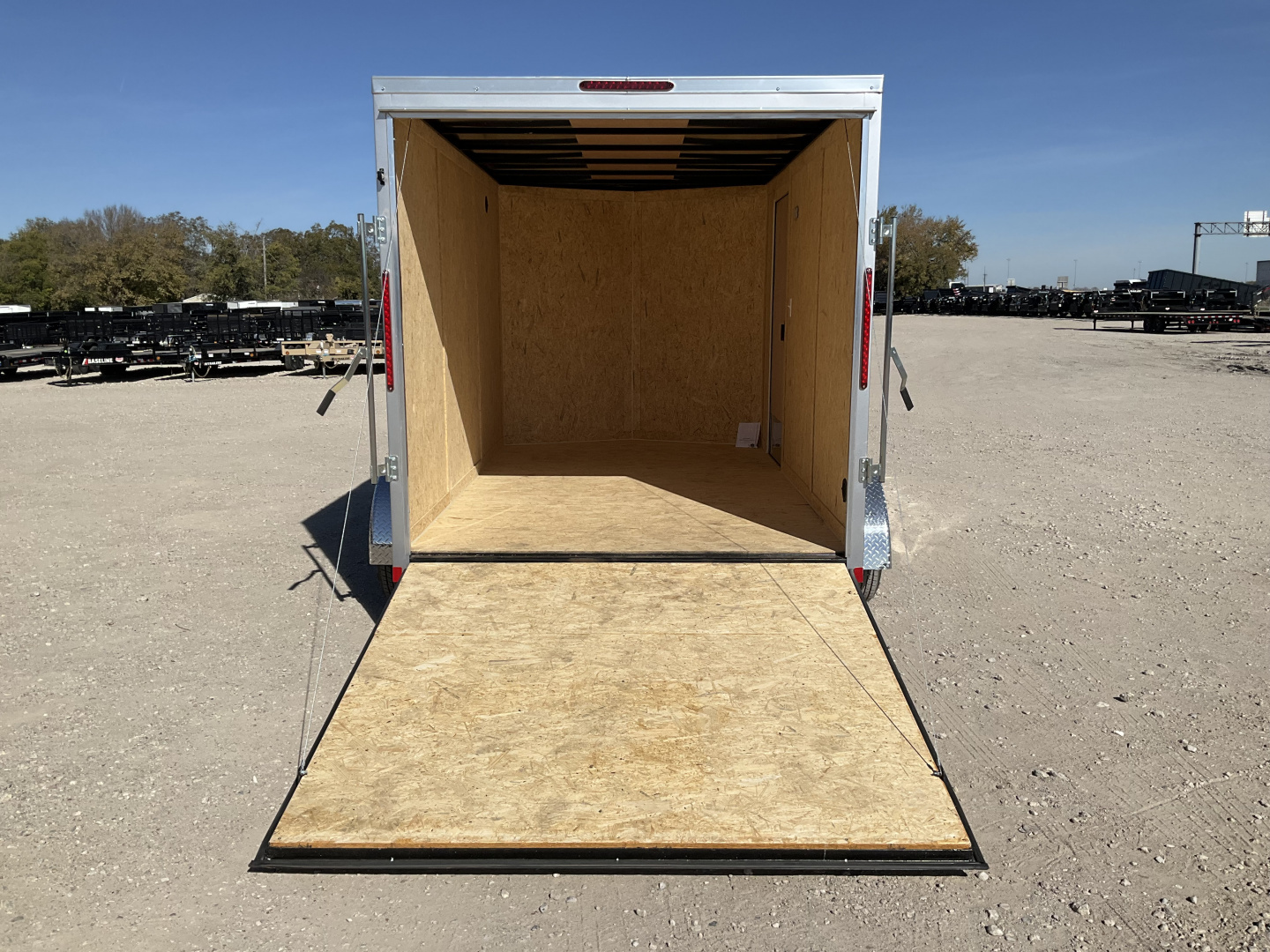 New 2026 Compass 7'x12' Enclosed Cargo Trailer - Indigo DLX