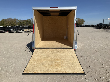 New 2026 Compass 7'x12' Enclosed Cargo Trailer - Indigo DLX