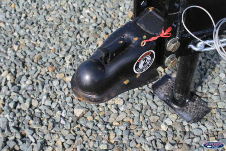 New 2026 Hawke Trailers 6X12 10K Dump w/ Spreader Gate Ramps and Tarp Dump Trailer