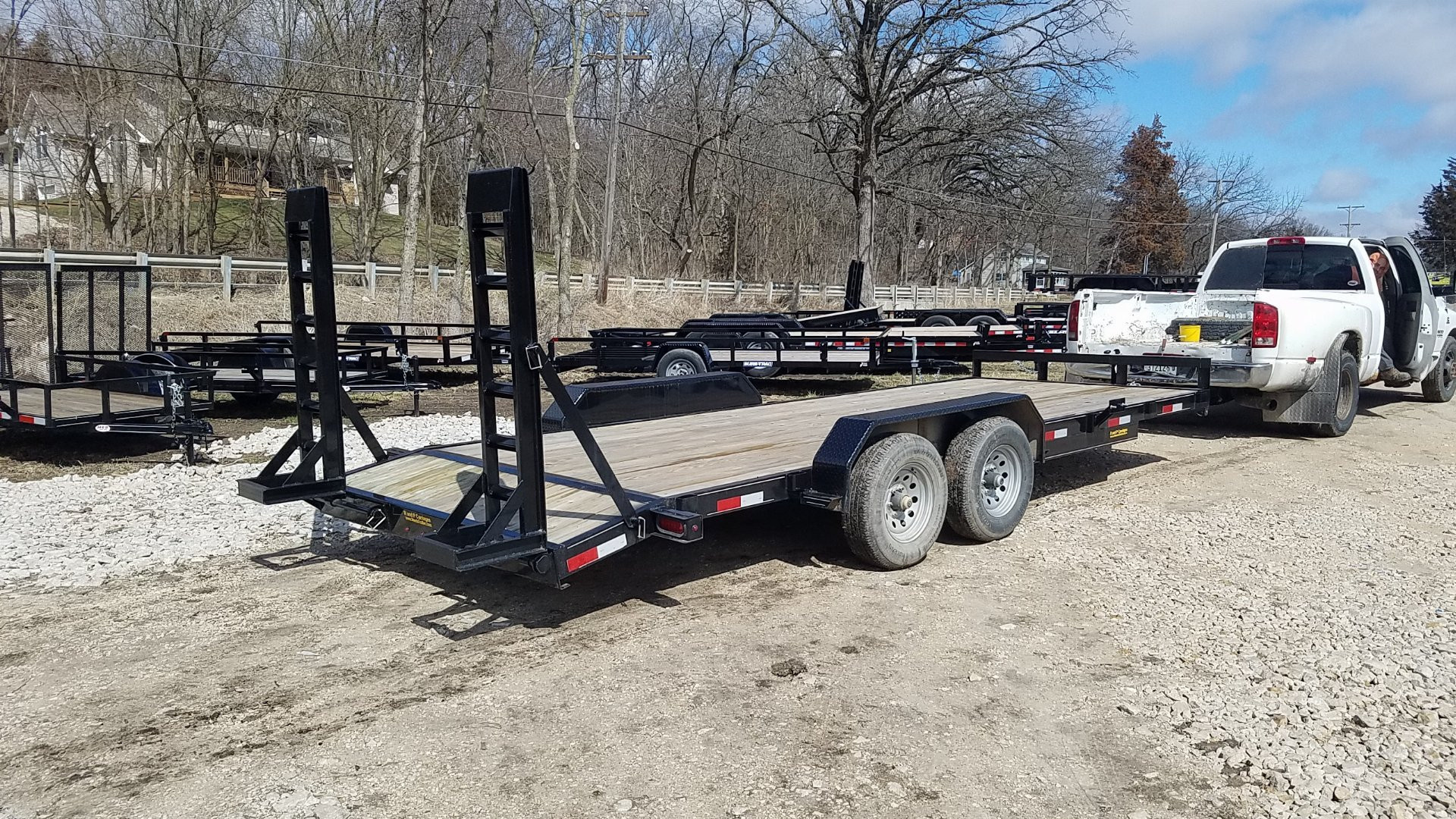 New 2026 MEB MEB 7x20 12K Equipment Trailer