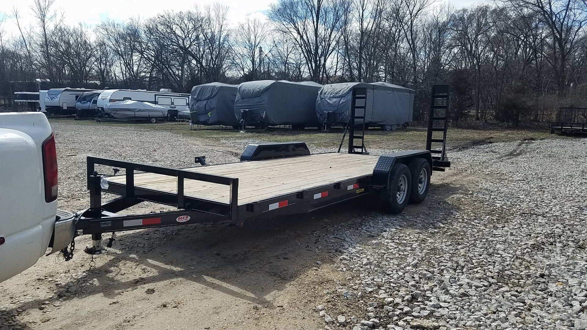 New 2026 MEB MEB 7x20 12K Equipment Trailer