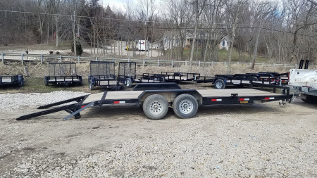 New 2026 MEB MEB 7x20 12K Equipment Trailer