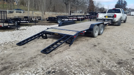 New 2026 MEB MEB 7x20 12K Equipment Trailer