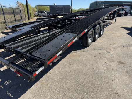 New 2026 Texas Pride Trailers 50ft 3 Car Hauler