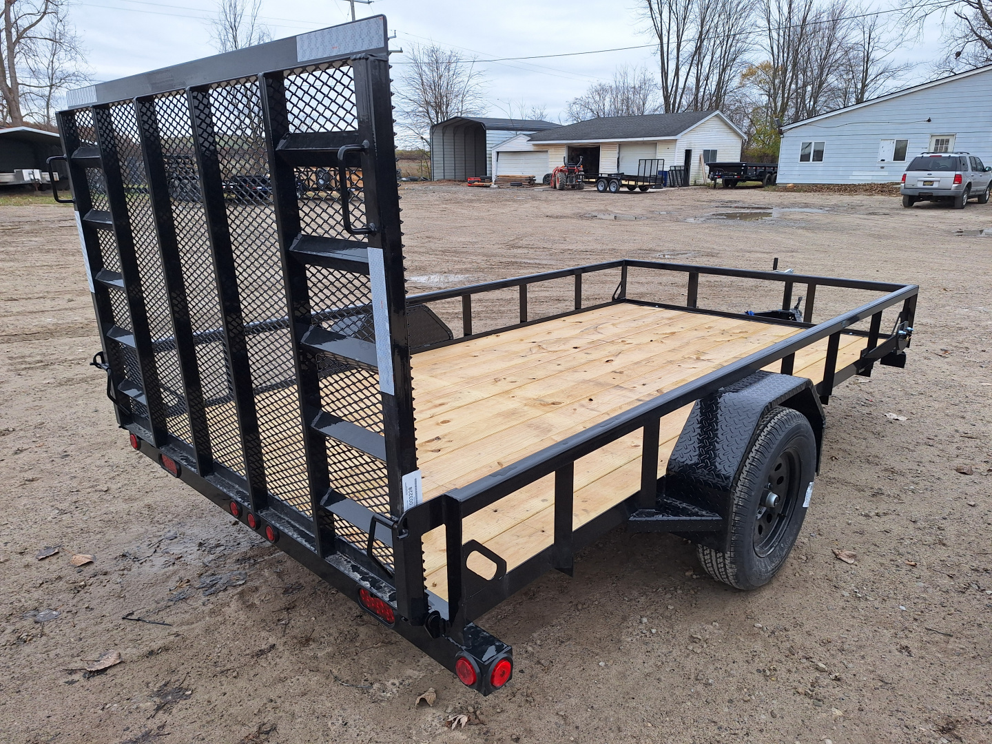 New 2026 Load Trail 77x12 Lowside Single Axle Landscape Trailer