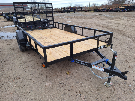 New 2026 Load Trail 77x12 Lowside Single Axle Landscape Trailer