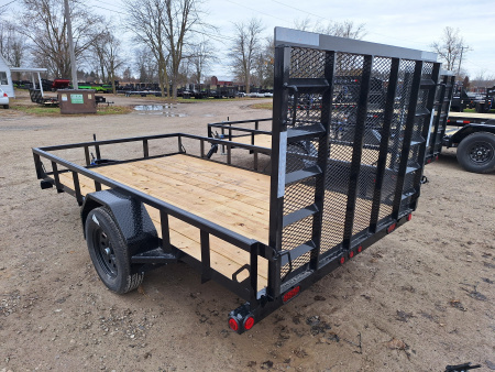 New 2026 Load Trail 77x12 Lowside Single Axle Landscape Trailer
