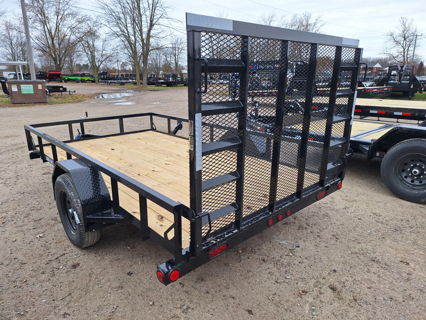 New 2026 Load Trail 77x12 Lowside Single Axle Landscape Trailer