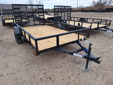 New 2026 Load Trail 77x12 Lowside Single Axle Landscape Trailer