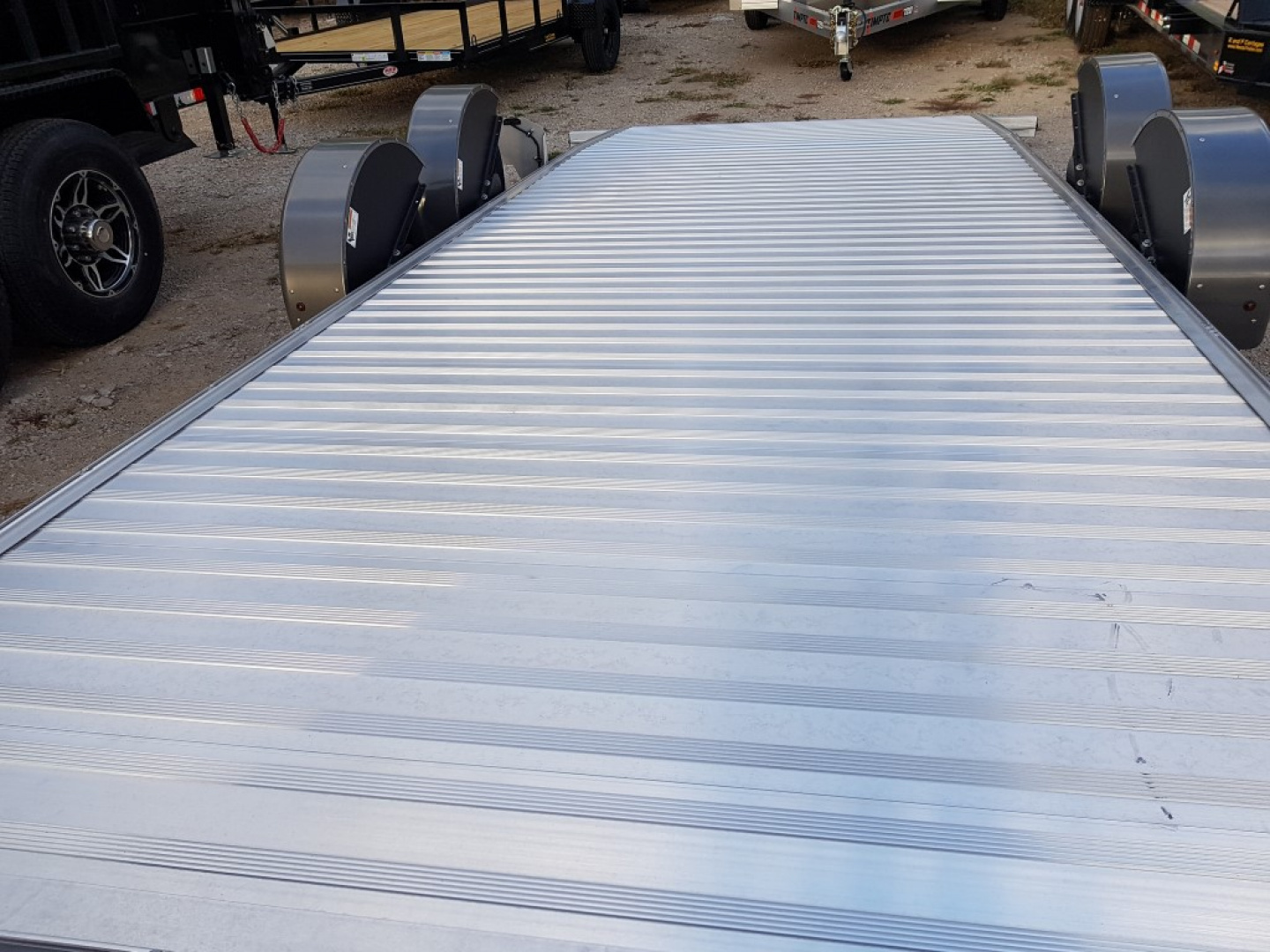 New 2026 Timpte 7x20 REV 3 Hydraulic Aluminum Car Hauler 7K