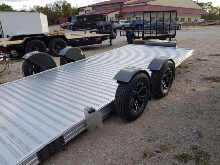 New 2026 Timpte 7x20 REV 3 Hydraulic Aluminum Car Hauler 7K