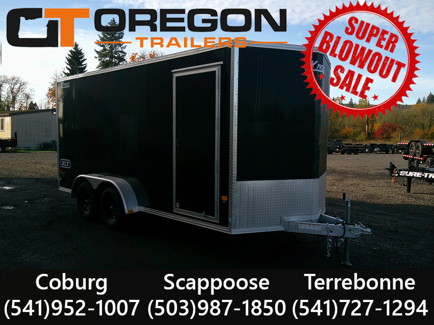 New 2026 ALCOM 7x16 7K Cargo / Enclosed Trailer