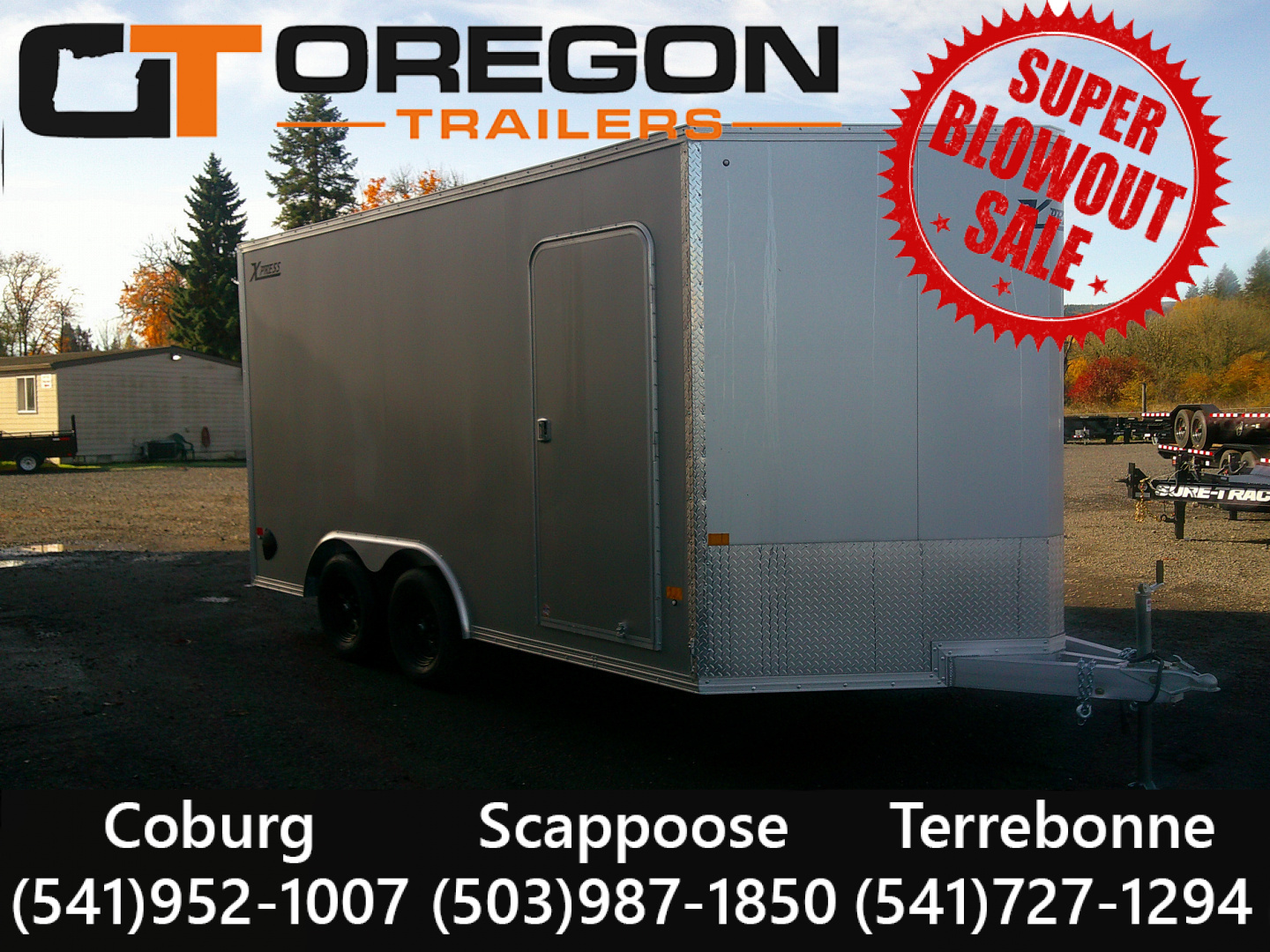 New 2026 ALCOM 8.5x14 7K Cargo / Enclosed Trailer